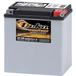 Deka Power Equipment Parts 12-Volt Motorcycle Battery