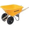 True Temper Wheelbarrows & Yard Carts 8-cu ft Poly Wheelbarrow