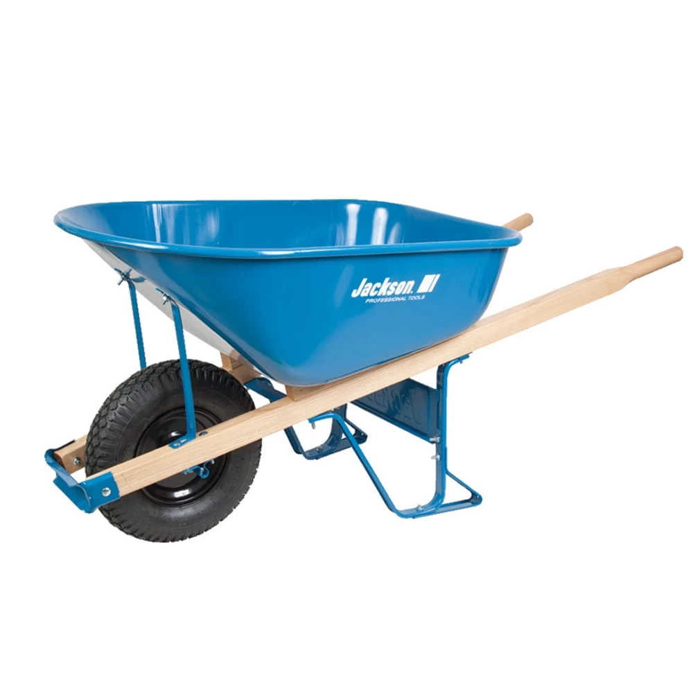 JACKSON Wheelbarrows & Yard Carts 6-cu ft Wheelbarrow Flat-free Tire(s) 1 JACKSON Wheelbarrows & Yard Carts 6-cu ft Wheelbarrow Flat-free Tire(s)