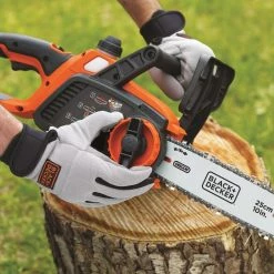 BLACK+DECKER Chainsaws & Pole Saws 20-Volt Max 10-in Cordless Electric Chainsaw (Battery Included) -Outdoor Tools & Equipment Fashion Store 04963142