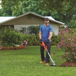 BLACK+DECKER Trimmers & Edgers 20-Volt Max 12-in Straight Cordless String Trimmer with Edger Capable (Battery Included) 17 BLACK+DECKER Trimmers & Edgers 20-Volt Max 12-in Straight Cordless String Trimmer with Edger Capable (Battery Included) -Outdoor Tools & Equipment Fashion Store 04965301
