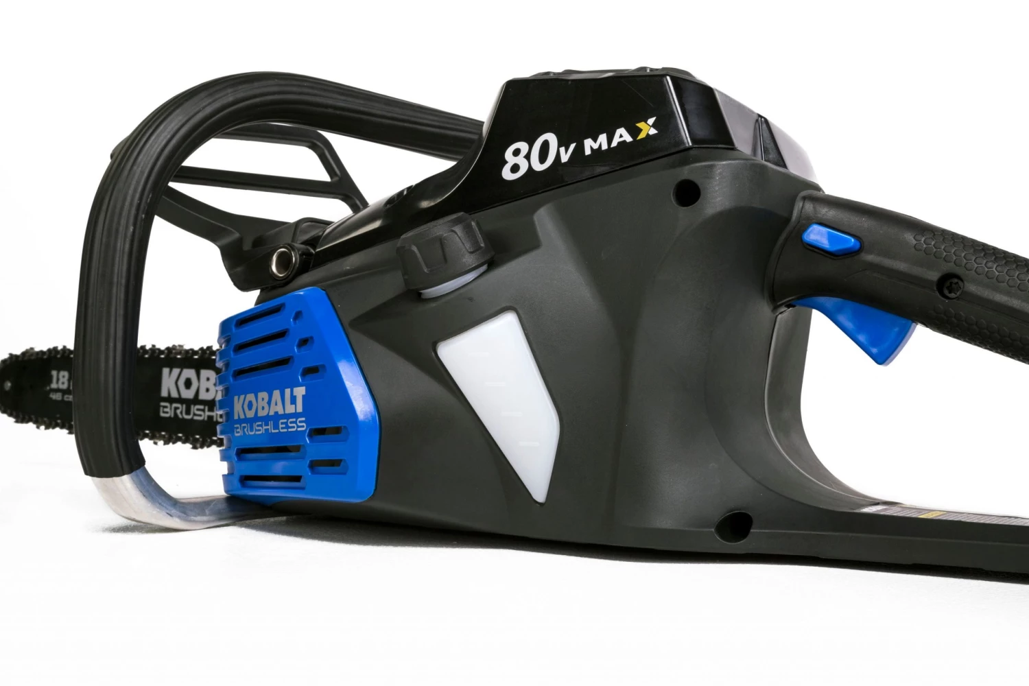 Kobalt Cordless Electric Chainsaws 80-volt Max 18-in Brushless Cordless Electric Chainsaw 2 Ah (Battery & Charger Included) 7 Kobalt Cordless Electric Chainsaws 80-volt Max 18-in Brushless Cordless Electric Chainsaw 2 Ah (Battery & Charger Included) - Image 7