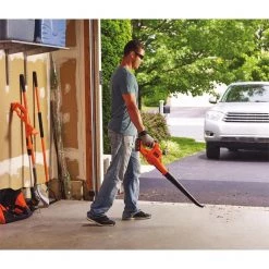 BLACK+DECKER Leaf Blowers 20-volt Max 80-CFM Handheld Cordless Electric Leaf Blower (Battery Included) -Outdoor Tools & Equipment Fashion Store 07611091