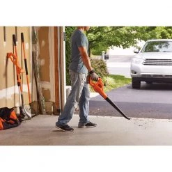 BLACK+DECKER Leaf Blowers 20-volt Max 80-CFM Handheld Cordless Electric Leaf Blower (Battery Included) -Outdoor Tools & Equipment Fashion Store 07611094