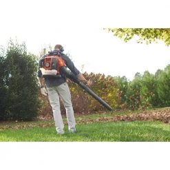 Husqvarna Leaf Blowers 150BT 50-cc 2-Cycle 251-MPH 692-CFM Gas Backpack Leaf Blower -Outdoor Tools & Equipment Fashion Store 07660450