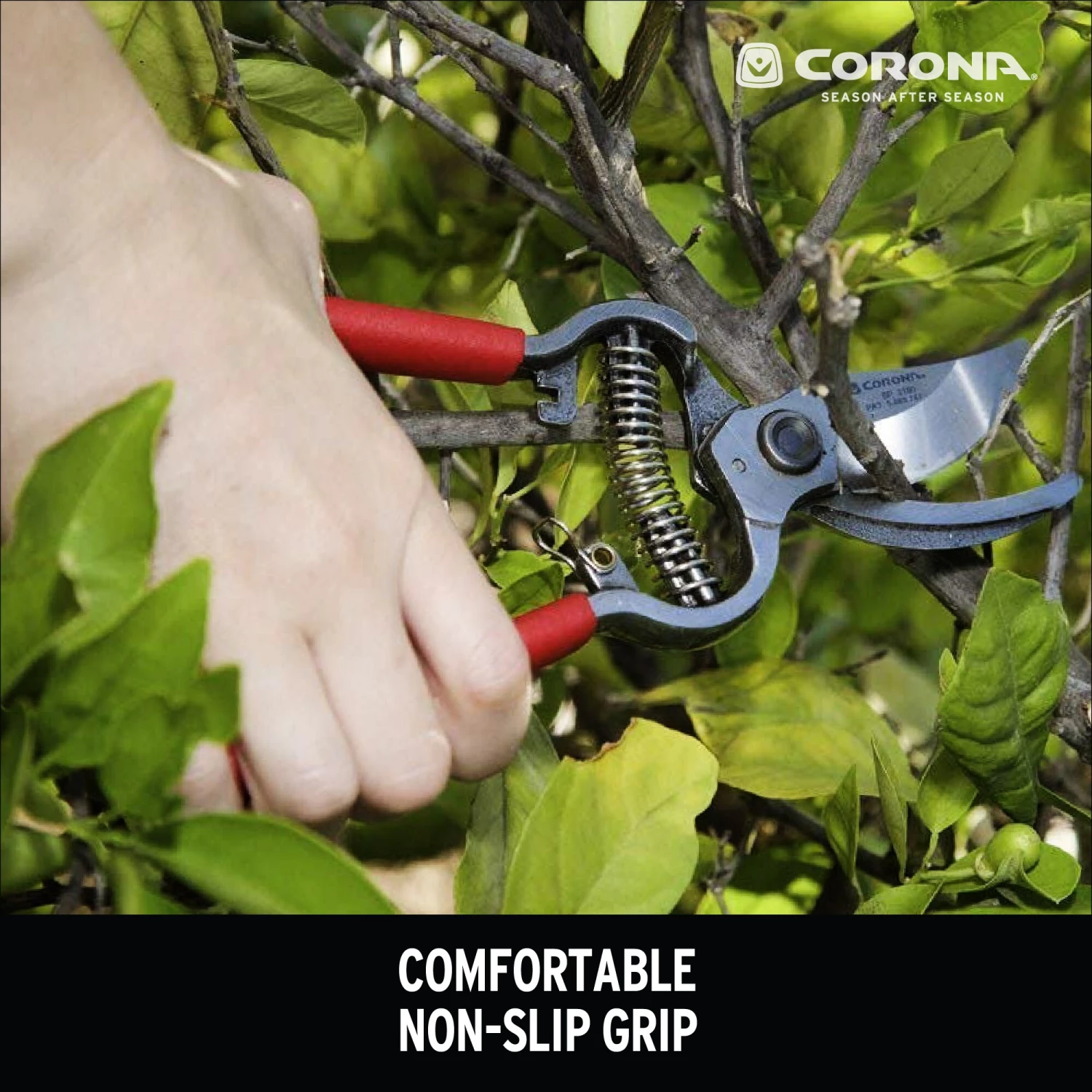 Corona Lawn & Garden Hand Tools Forged Steel Compound Bypass Hand Pruner with Standard Handle 4 Corona Lawn & Garden Hand Tools Forged Steel Compound Bypass Hand Pruner with Standard Handle - Image 4
