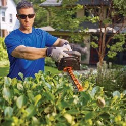 BLACK+DECKER Trimmers & Edgers POWERCUT 20-Volt Max 22-in Dual Cordless Electric Hedge Trimmer 2 Ah (Battery & Charger Included) -Outdoor Tools & Equipment Fashion Store 08860614