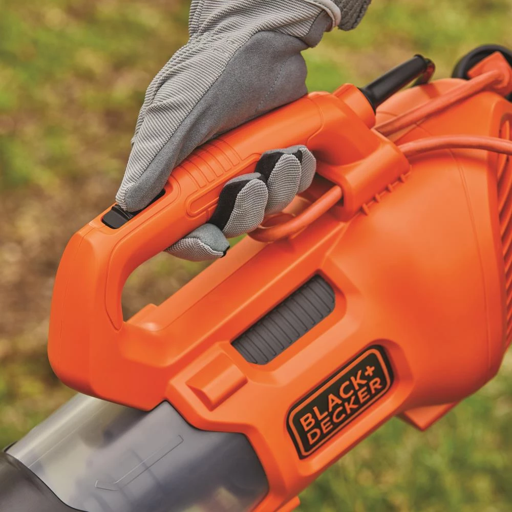 BLACK+DECKER Leaf Blowers 9-Amp 450-CFM 140-MPH Corded Electric Leaf Blower 5 BLACK+DECKER Leaf Blowers 9-Amp 450-CFM 140-MPH Corded Electric Leaf Blower - Image 5