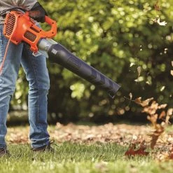 BLACK+DECKER Leaf Blowers 9-Amp 450-CFM 140-MPH Corded Electric Leaf Blower 22 BLACK+DECKER Leaf Blowers 9-Amp 450-CFM 140-MPH Corded Electric Leaf Blower -Outdoor Tools & Equipment Fashion Store 09344459