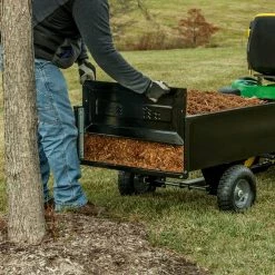 Agri-Fab Lawn Mowers 10-cu ft Steel Dump Cart 15 Agri-Fab Lawn Mowers 10-cu ft Steel Dump Cart -Outdoor Tools & Equipment Fashion Store 09642521