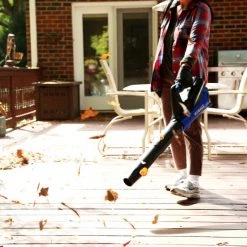 Kobalt Leaf Blowers 40-volt Max 350-CFM Handheld Cordless Electric Leaf Blower (Tool Only) -Outdoor Tools & Equipment Fashion Store 09749766