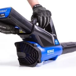 Kobalt Leaf Blowers 40-volt Max 350-CFM Handheld Cordless Electric Leaf Blower (Tool Only) -Outdoor Tools & Equipment Fashion Store 09749769