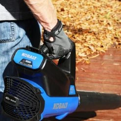 Kobalt Leaf Blowers 40-volt Max 350-CFM Handheld Cordless Electric Leaf Blower (Tool Only) -Outdoor Tools & Equipment Fashion Store 09749772