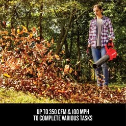 CRAFTSMAN Leaf Blowers V20 20-volt Max 350-CFM Brushless Handheld Cordless Electric Leaf Blower (Battery Included) -Outdoor Tools & Equipment Fashion Store 09806761