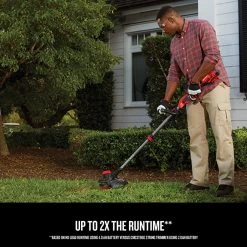 CRAFTSMAN Trimmers & Edgers WEEDWACKER V20 20-Volt Max 13-in Straight Cordless String Trimmer (Battery Included) -Outdoor Tools & Equipment Fashion Store 09806984