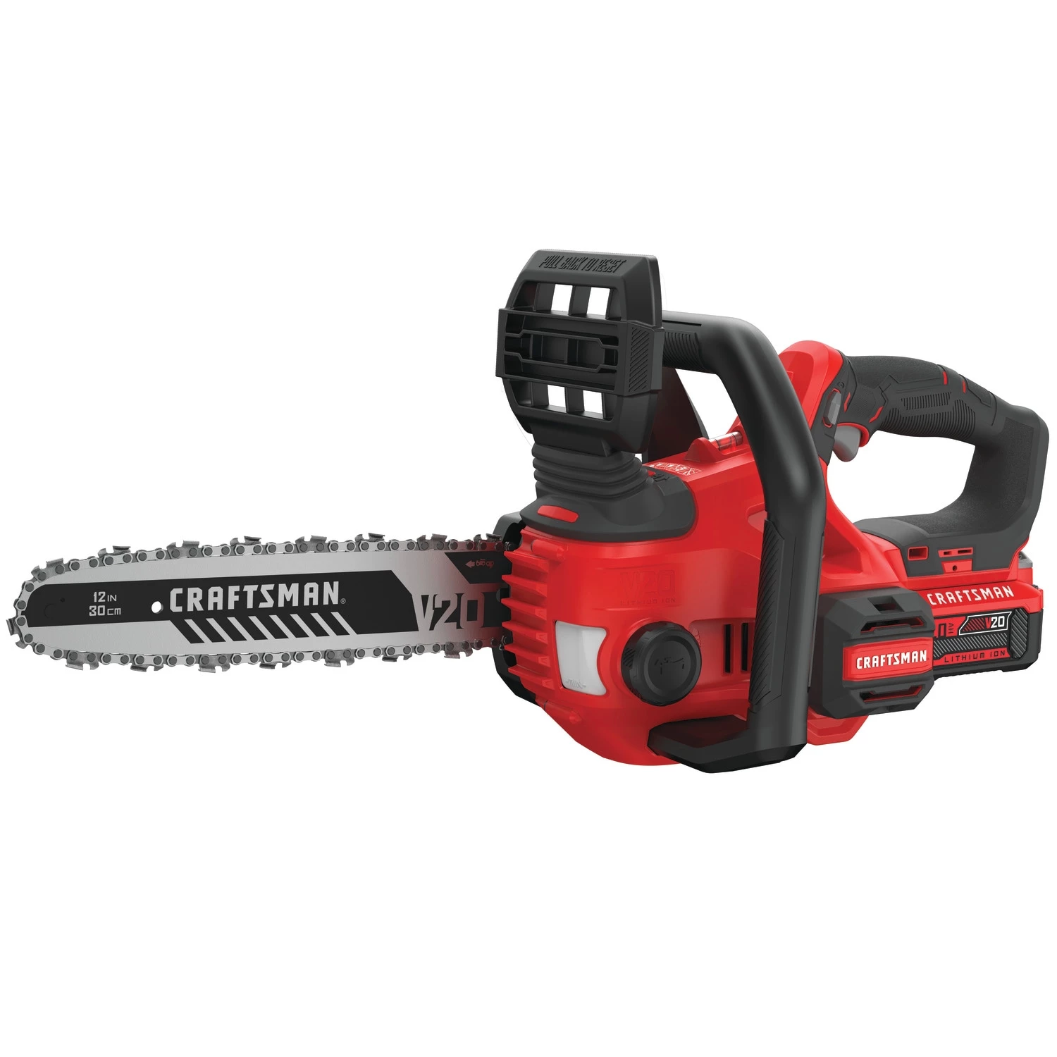 CRAFTSMAN Chainsaws & Pole Saws V20 20-volt Max 12-in Cordless Electric Chainsaw 4 Ah (Battery & Charger Included) 1 CRAFTSMAN Chainsaws & Pole Saws V20 20-volt Max 12-in Cordless Electric Chainsaw 4 Ah (Battery & Charger Included)