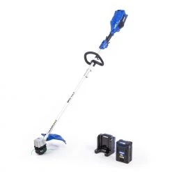 Kobalt Trimmers & Edgers 80-Volt Max 16-in Straight Cordless String Trimmer (Battery Included)