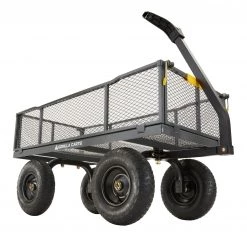Gorilla Carts Wheelbarrows & Yard Carts 6-cu ft Steel Yard Cart