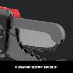 CRAFTSMAN Chainsaws & Pole Saws V20 20-volt Max 6-in Cordless Electric Chainsaw (Battery Not Included) -Outdoor Tools & Equipment Fashion Store 10151378