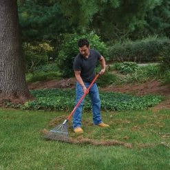 CRAFTSMAN Lawn & Garden Hand Tools 24-in Lawn and Leaf Rake -Outdoor Tools & Equipment Fashion Store 10163574 scaled