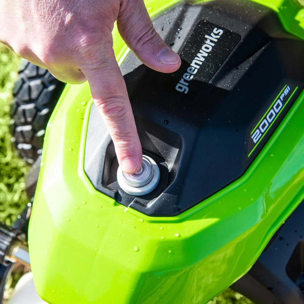 Greenworks Pressure Washers 2000-PSI 1.2-GPM Cold Water Electric Pressure Washer 10 Greenworks Pressure Washers 2000-PSI 1.2-GPM Cold Water Electric Pressure Washer - Image 10