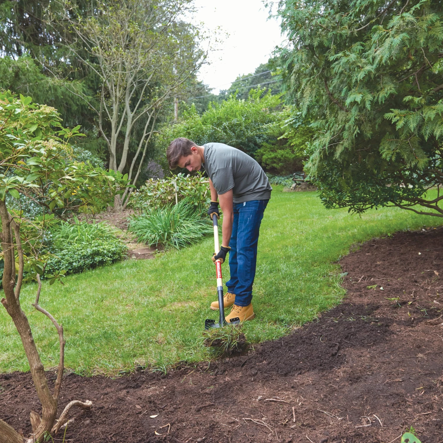 CRAFTSMAN Lawn & Garden Hand Tools 44-in Wood Handle Transfer Shovel 3 CRAFTSMAN Lawn & Garden Hand Tools 44-in Wood Handle Transfer Shovel - Image 3