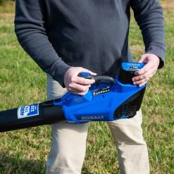 Kobalt Leaf Blowers 40-Volt Max 110-MPH Handheld Cordless Electric Leaf Blower(Battery Not Included) -Outdoor Tools & Equipment Fashion Store 10338243