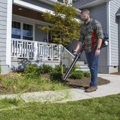 CRAFTSMAN Leaf Blowers 46-cu cm 2-Cycle 220-MPH 490-cfm Gas Backpack Leaf Blower -Outdoor Tools & Equipment Fashion Store 10399581