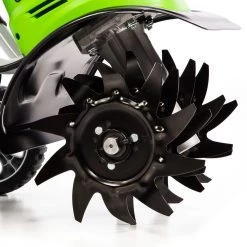 Greenworks Tillers & Cultivators 8.5-Amp 11-in Forward-rotating Corded Electric Cultivator -Outdoor Tools & Equipment Fashion Store 10557907