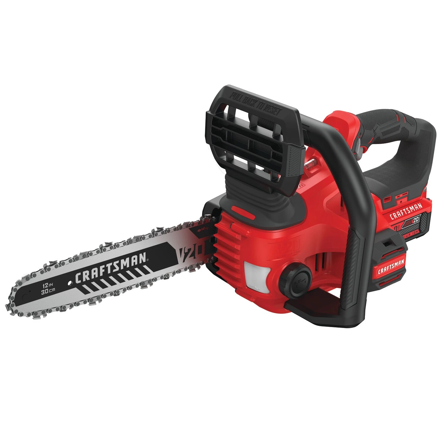 CRAFTSMAN Chainsaws & Pole Saws V20 20-volt Max 12-in Cordless Electric Chainsaw 4 Ah (Battery & Charger Included) 7 CRAFTSMAN Chainsaws & Pole Saws V20 20-volt Max 12-in Cordless Electric Chainsaw 4 Ah (Battery & Charger Included) - Image 7