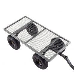 Gorilla Carts Wheelbarrows & Yard Carts 6-cu ft Steel Yard Cart -Outdoor Tools & Equipment Fashion Store 10607776 scaled