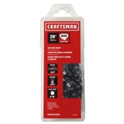 CRAFTSMAN Chainsaws & Pole Saws 20-in 78 Link Replacement Chainsaw Chain