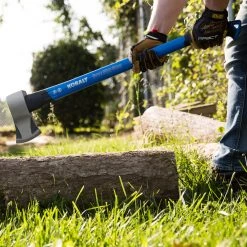 Kobalt Axes & Mauls Steel Michigan Axe with 36-in Fiberglass Handle -Outdoor Tools & Equipment Fashion Store 10881192