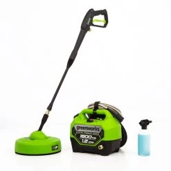 Greenworks Pressure Washers 1800-PSI 1.1-GPM Cold Water Electric Pressure Washer -Outdoor Tools & Equipment Fashion Store 11523745