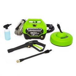 Greenworks Pressure Washers 1800-PSI 1.1-GPM Cold Water Electric Pressure Washer