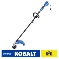 Kobalt Trimmers & Edgers 10-Amp 18-in Corded Electric String Trimmer with Attachment Capability
