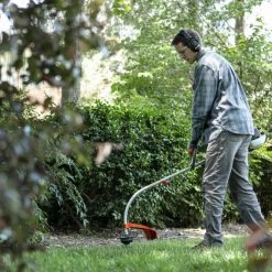 Husqvarna Trimmers & Edgers 128CD 28-cc 2-Cycle 17-in Curved Shaft Gas String Trimmer with Attachment Capable -Outdoor Tools & Equipment Fashion Store 11584830