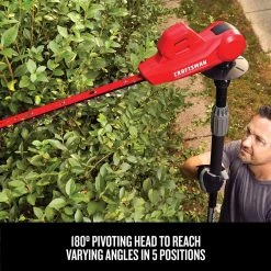 CRAFTSMAN Trimmers & Edgers 20-Volt Max 18-in Dual Cordless Electric Hedge Trimmer (Battery & Charger Included) -Outdoor Tools & Equipment Fashion Store 11633542