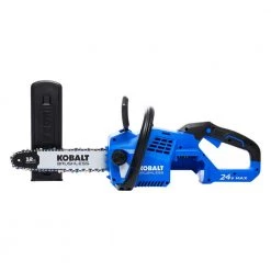 Kobalt Chainsaws & Pole Saws 24-Volt 12-in Brushless Cordless Electric Chainsaw (Battery Not Included)