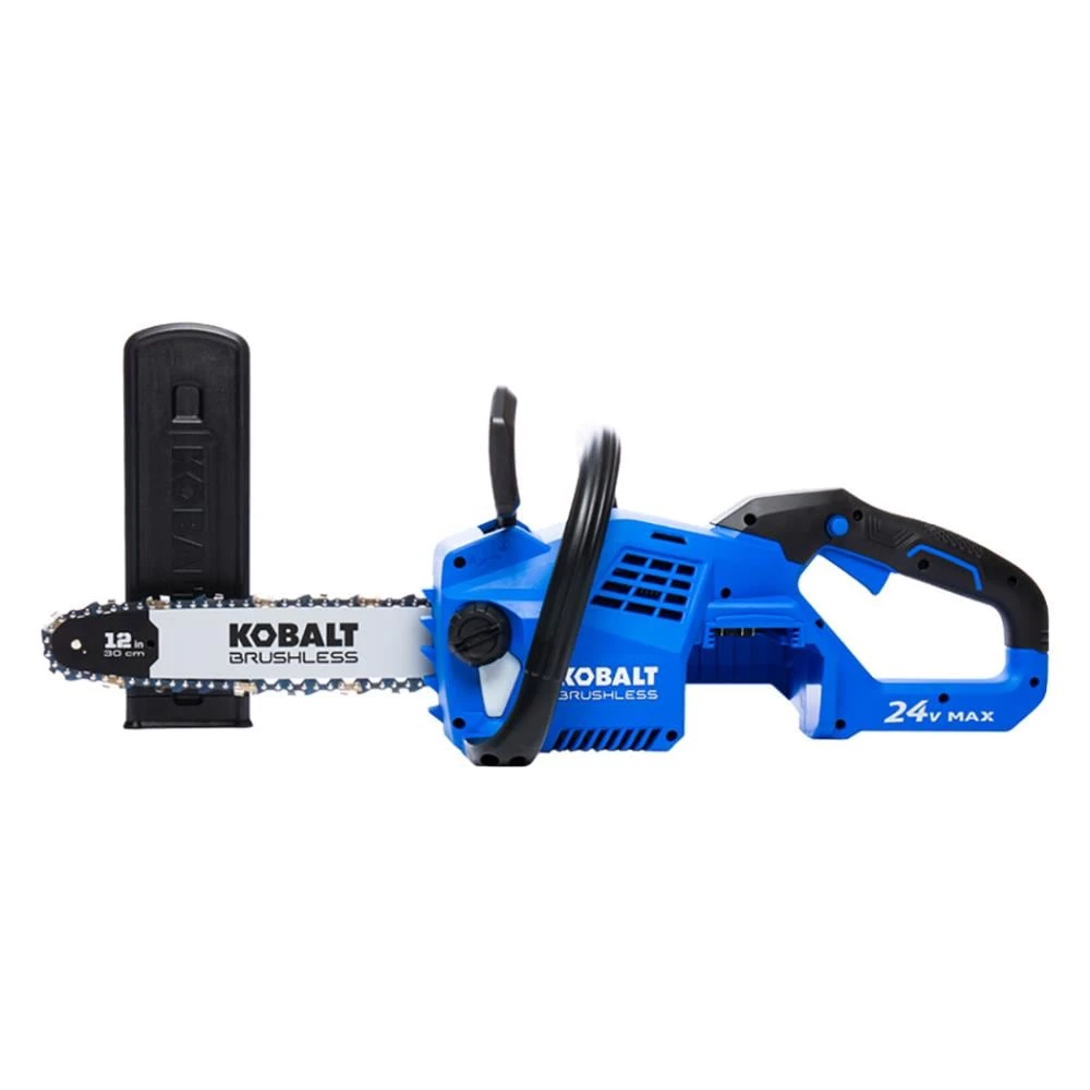 Kobalt Chainsaws & Pole Saws 24-Volt 12-in Brushless Cordless Electric Chainsaw (Battery Not Included) 1 Kobalt Chainsaws & Pole Saws 24-Volt 12-in Brushless Cordless Electric Chainsaw (Battery Not Included)