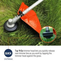 Husqvarna Trimmers & Edgers 128LD 28-cc 2-Cycle 17-in Straight Shaft Gas String Trimmer with Attachment Capable -Outdoor Tools & Equipment Fashion Store 11904230