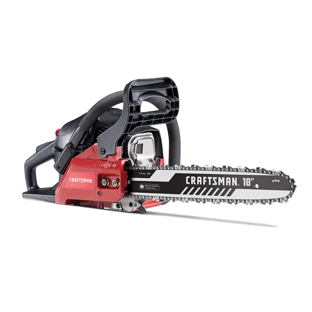 CRAFTSMAN Chainsaws & Pole Saws S180 18-in 42-cc 2-Cycle Gas Chainsaw 2 CRAFTSMAN Chainsaws & Pole Saws S180 18-in 42-cc 2-Cycle Gas Chainsaw - Image 2