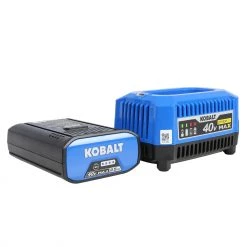 Kobalt Power Equipment Parts 40-Volt Max 2.5 Ah Rechargeable Lithium Ion (Li-Ion) Cordless Power Equipment Battery -Outdoor Tools & Equipment Fashion Store 12049647