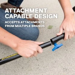 Kobalt Trimmers & Edgers 10-Amp 18-in Corded Electric String Trimmer with Attachment Capability -Outdoor Tools & Equipment Fashion Store 12050570