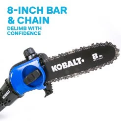Kobalt Chainsaws & Pole Saws 40-Volt Max 8-in Cordless Electric Pole Saw (Battery & Charger Included) 13 Kobalt Chainsaws & Pole Saws 40-Volt Max 8-in Cordless Electric Pole Saw (Battery & Charger Included) -Outdoor Tools & Equipment Fashion Store 12234436