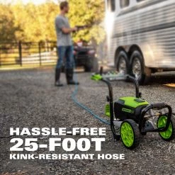 Greenworks Pro Pressure Washers 2700-PSI 2.3-GPM Cold Water Electric Pressure Washer -Outdoor Tools & Equipment Fashion Store 12533669