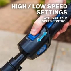 Kobalt Trimmers & Edgers 40-Volt Max 16-in Straight Cordless String Trimmer with Attachment Capable and (Battery Included) -Outdoor Tools & Equipment Fashion Store 12534907