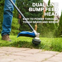 Kobalt Trimmers & Edgers 40-Volt Max 16-in Straight Cordless String Trimmer with Attachment Capable and (Battery Included) -Outdoor Tools & Equipment Fashion Store 12534908