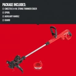 CRAFTSMAN Trimmers & Edgers WEEDWACKER 6.5-Amp 14-in Corded Electric String Trimmer -Outdoor Tools & Equipment Fashion Store 13649361