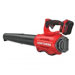 CRAFTSMAN Leaf Blowers V20 20-volt Max 350-CFM Brushless Handheld Cordless Electric Leaf Blower (Battery Included) -Outdoor Tools & Equipment Fashion Store 14206901